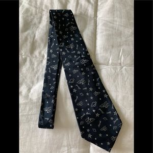 Genuine CHANEL Men’s tie Navy blue
